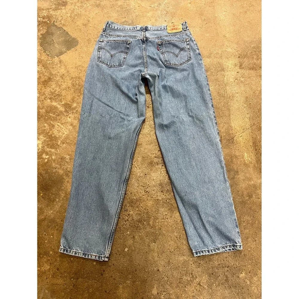 VTG Levi's 560 Comfort Fit Jeans Men 36x34 Blue Denim Stonewash Cotton High Rise